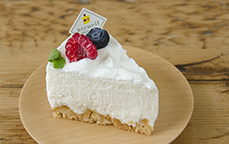 北海道ミルクのレアチーズケーキ