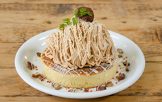 モンブランパンケーキ