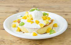 ココナッツヨーグルトパンケーキ